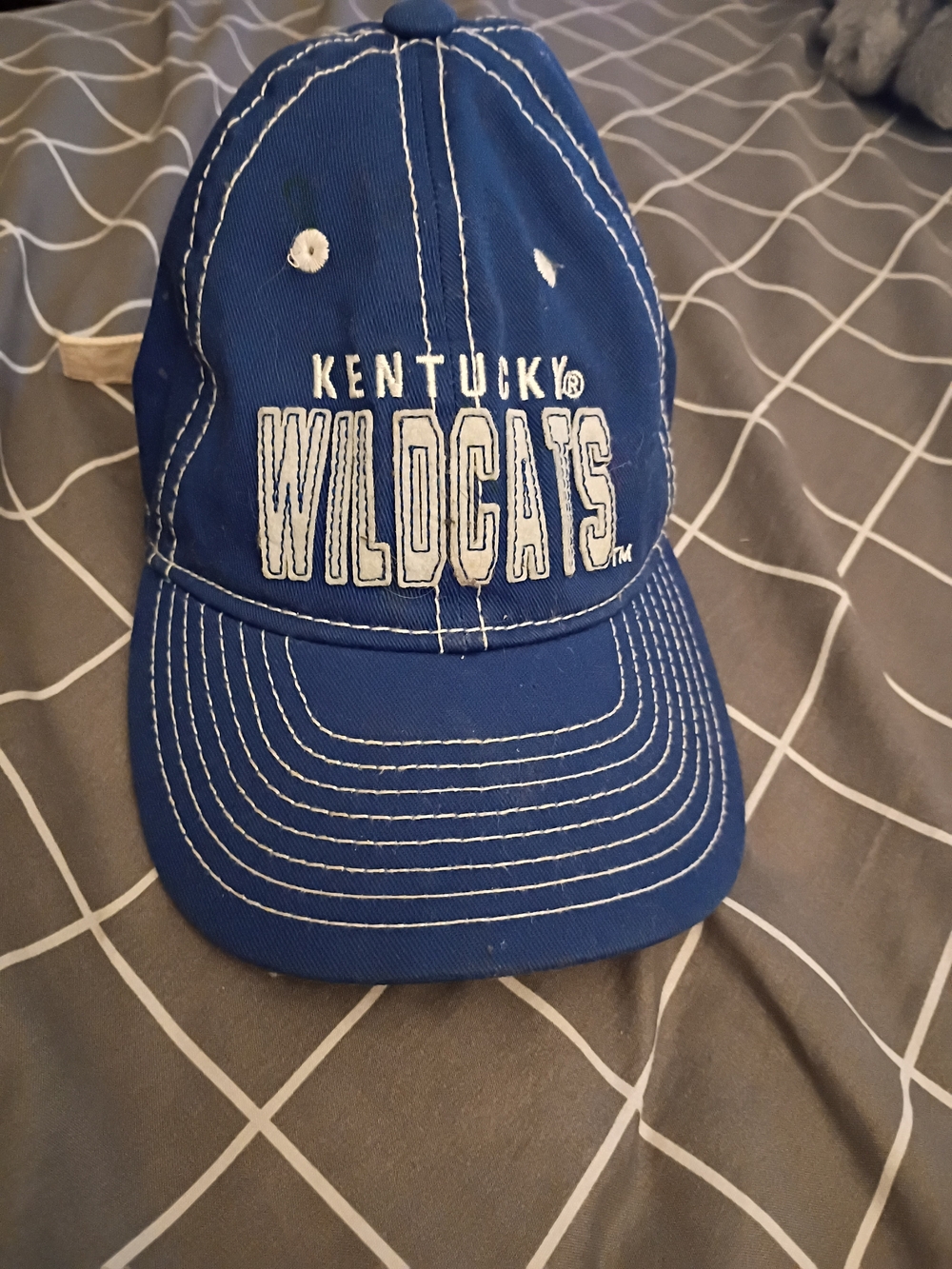 Kentucky Wildcats Kids Blue Baseball Cap with Embroidered Logo